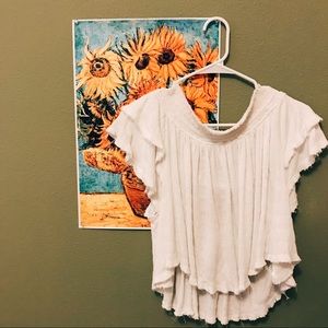 Free People Off the Shoulder Top